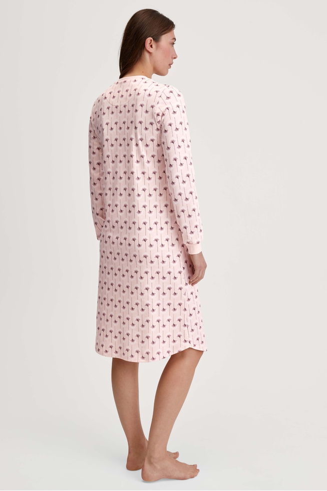 Женская хлопковая сорочка миди 2