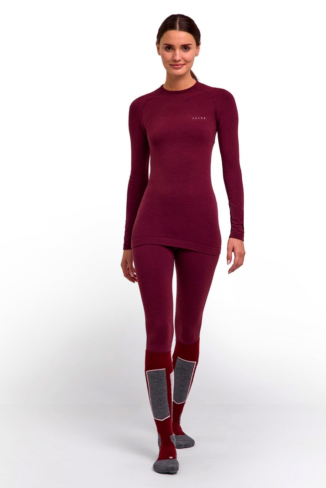 Женский термо-лонгслив с шерстью 3