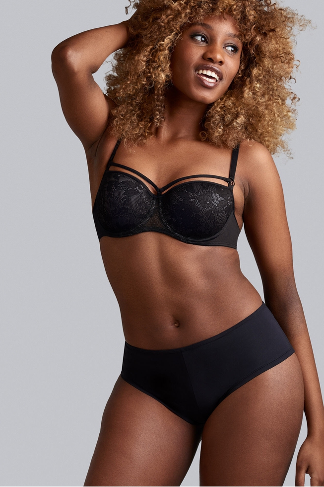 Женские кружевные трусы-хипстеры 4