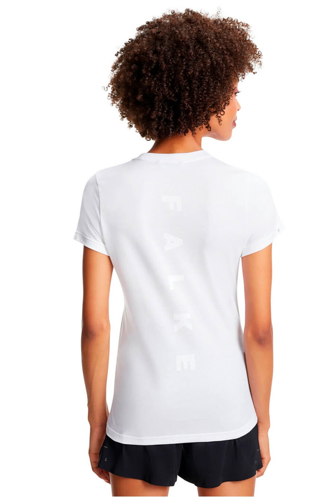 Футболка женская белая для спорта 2