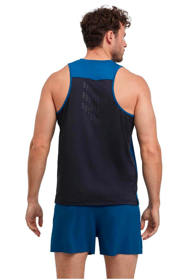 Мужская синяя майка 2