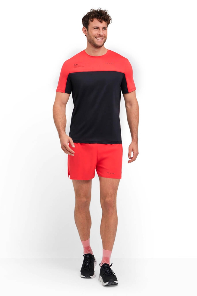 Мужская красная спортивная футболка 3