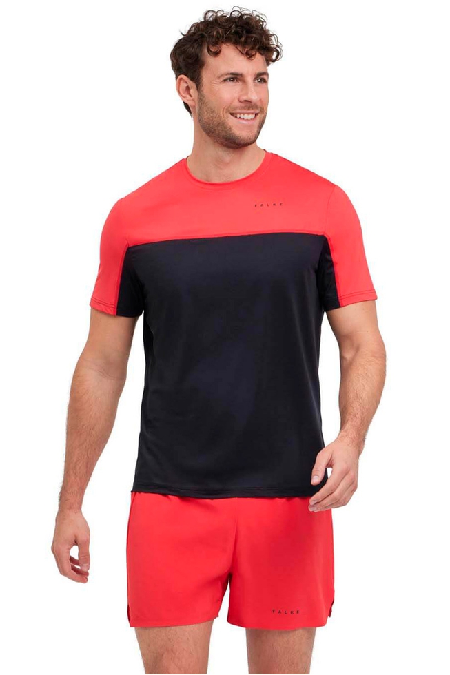 Мужская красная спортивная футболка 1