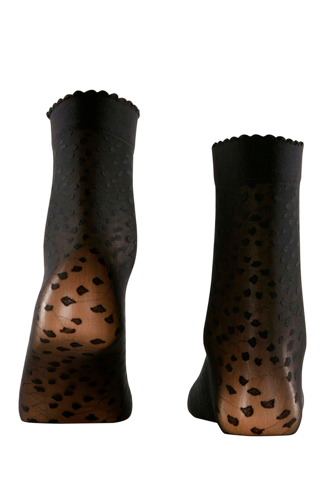 Носки женские чёрные Microbloom 20 den 2