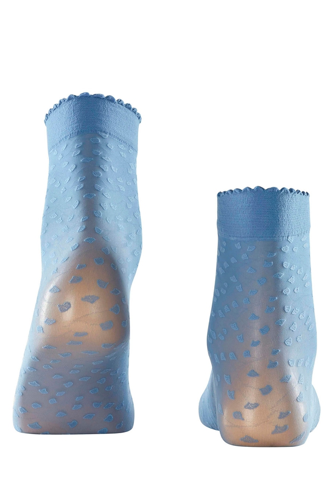 Носки женские синие Microbloom 20 den 2