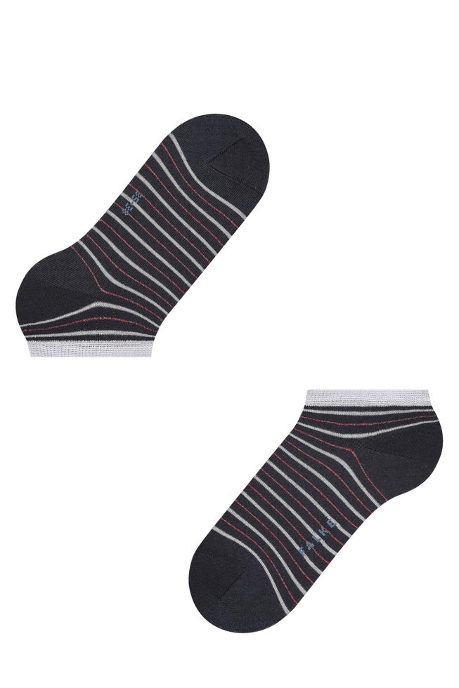 Носки женские темно-синие Stripe Shimmer 3