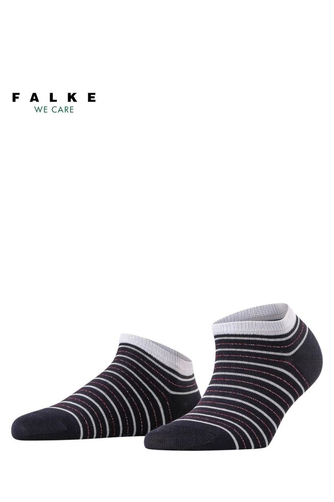 Носки женские темно-синие Stripe Shimmer 1