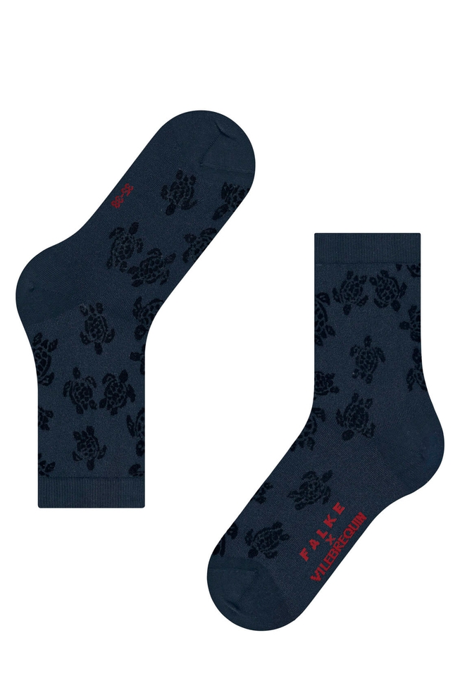 Носки женские синие x VILEBREQUIN 3