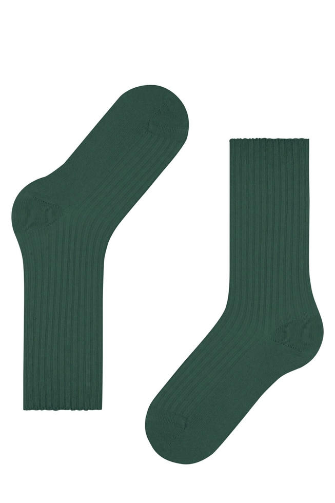 Носки женские зеленые Cosy Wool 3
