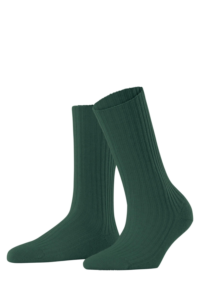 Носки женские зеленые Cosy Wool 1
