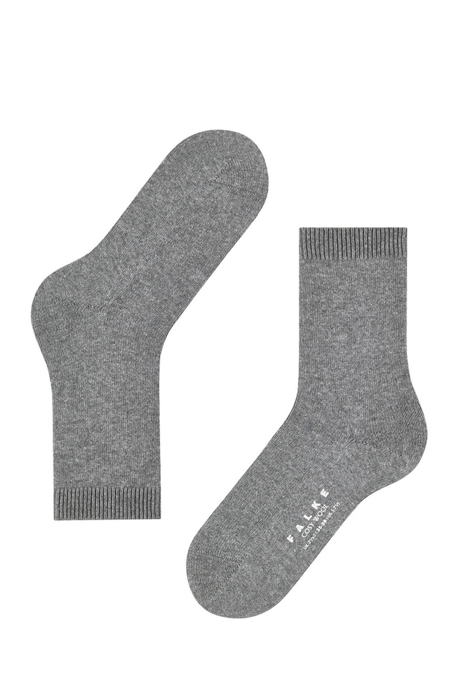 Носки женские серые Cosy Wool 4
