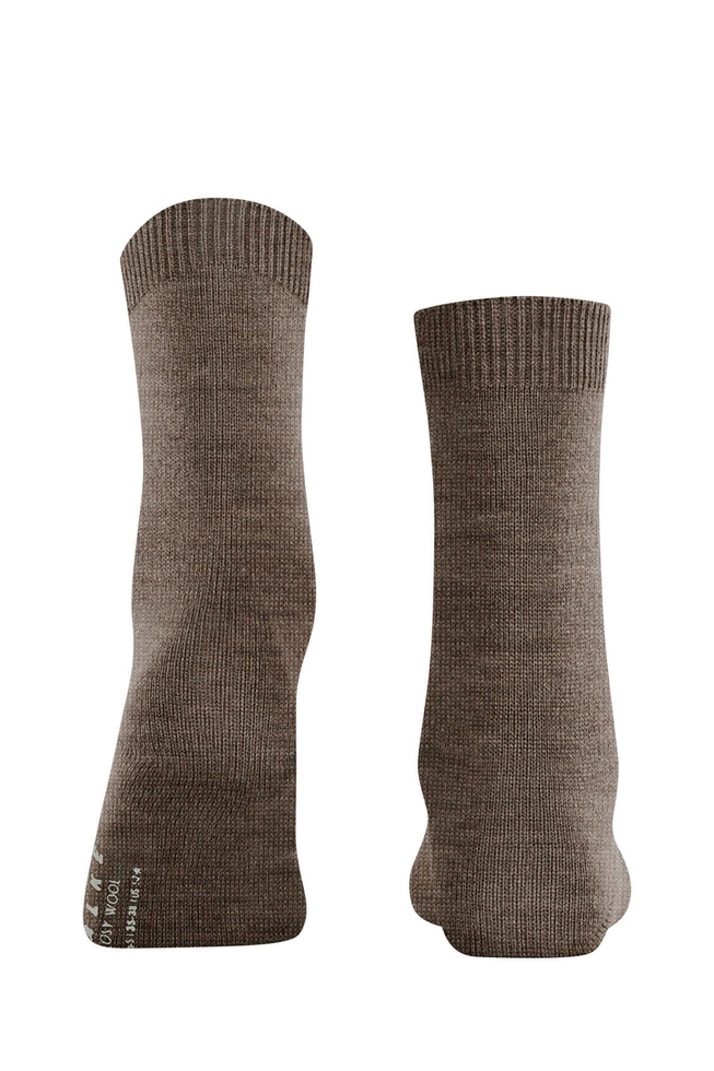 Носки женские коричневые Cosy Wool 2