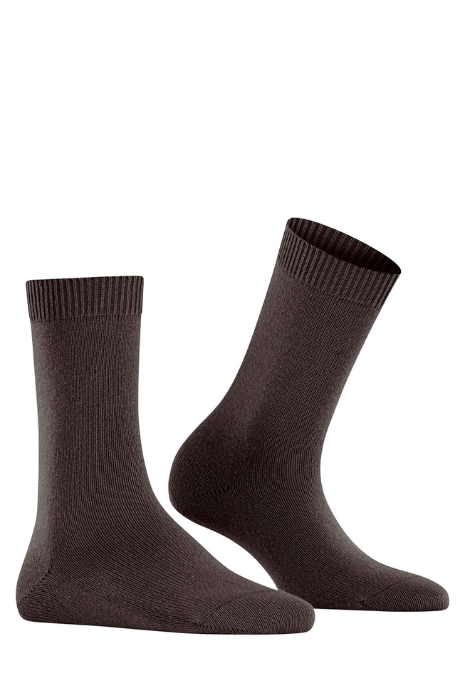 Носки женские коричневые Cosy Wool 3