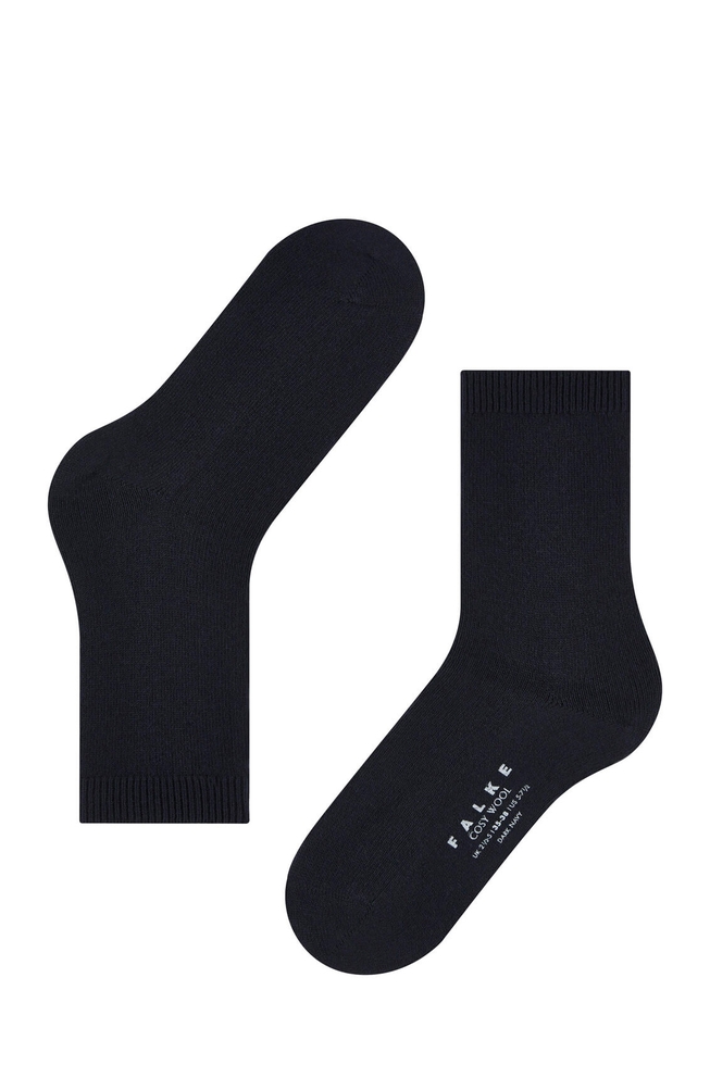 Носки женские синие Cosy Wool 4