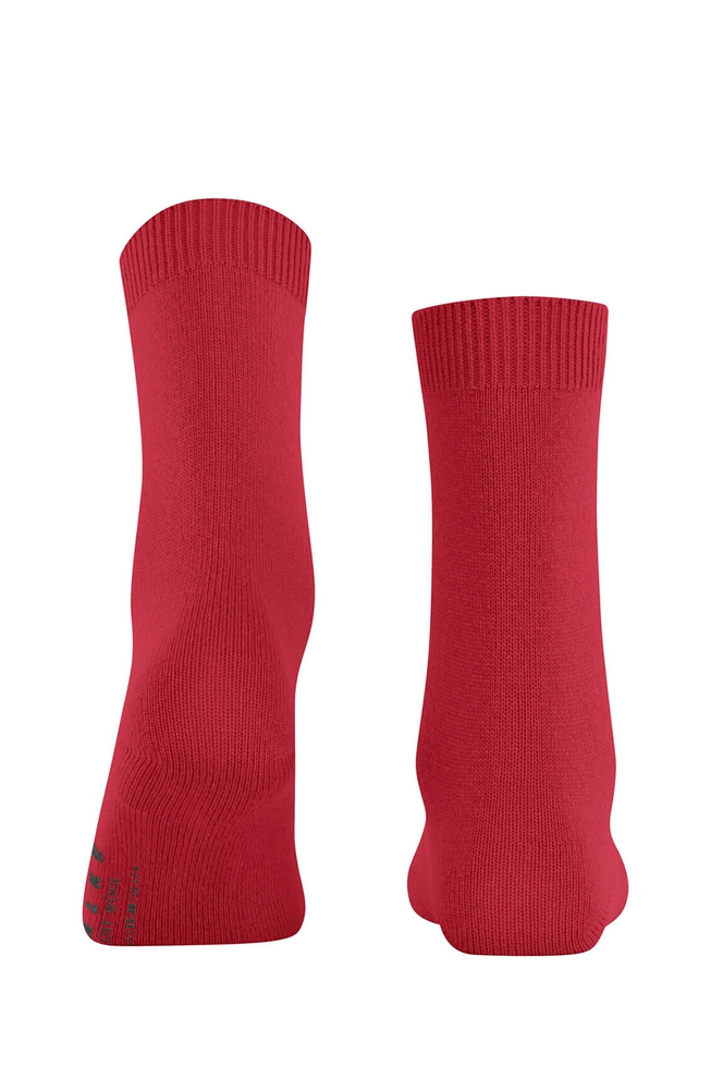 Носки женские красные Cosy Wool 2