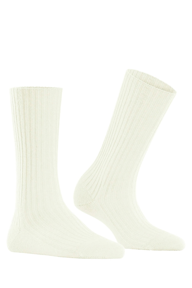 Носки женские белые Cosy Wool Boot 3