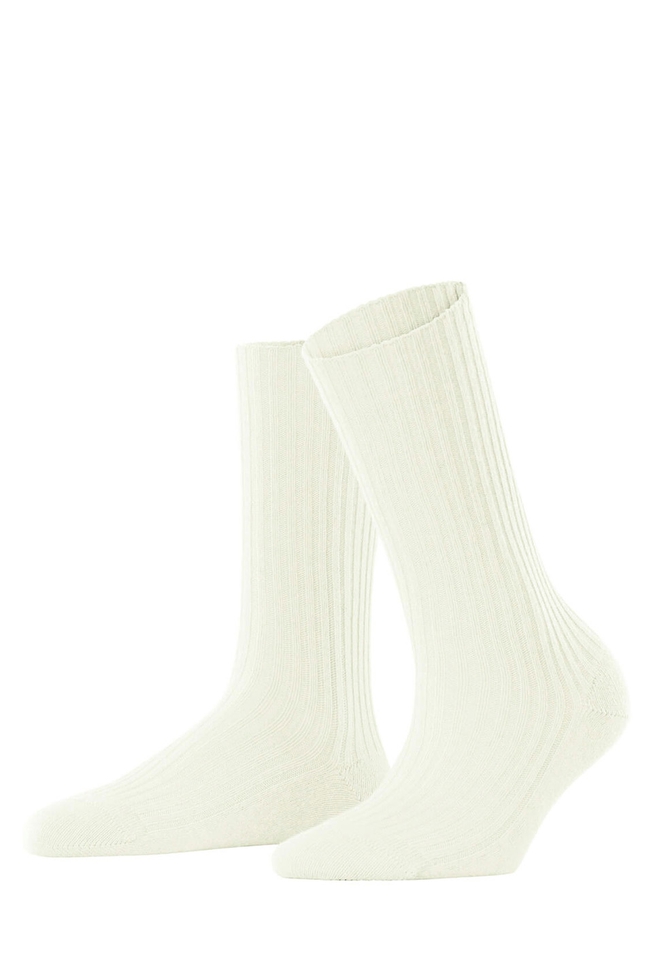 Носки женские белые Cosy Wool Boot 1