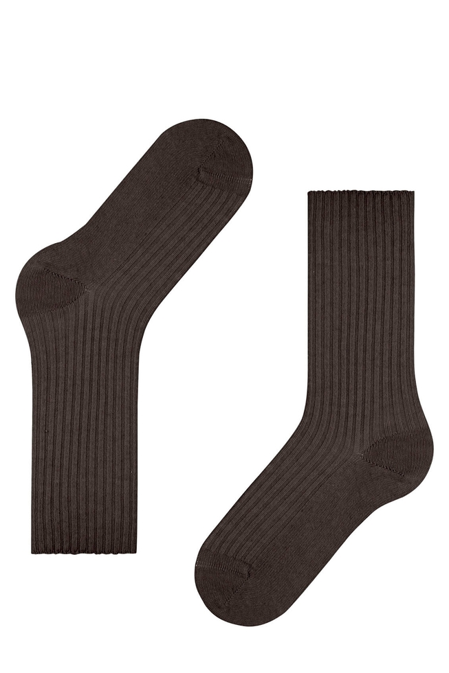 Носки женские коричневые Cosy Wool Boot 3