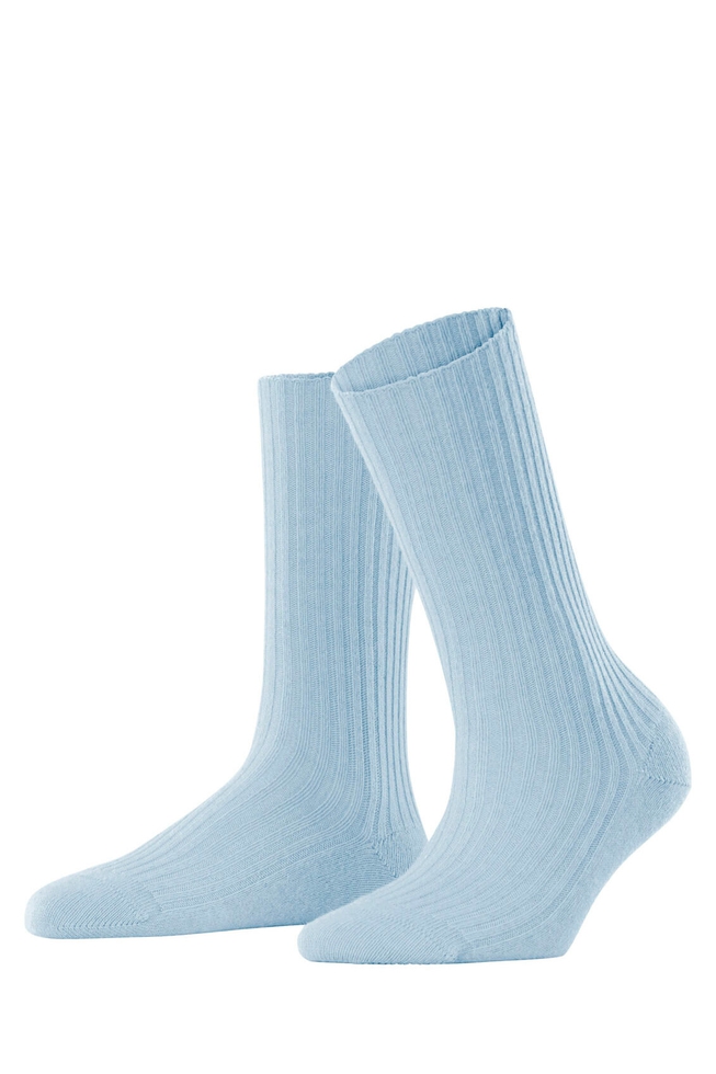 Носки женские Голубые Cosy Wool Boot 1