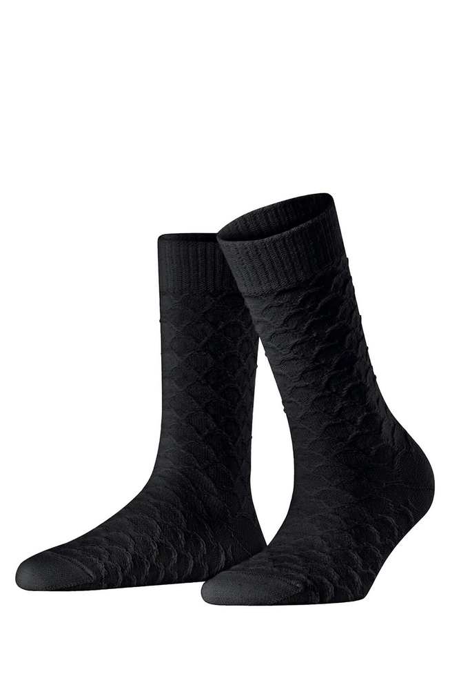 Носки женские чёрные Colossal Nest 1