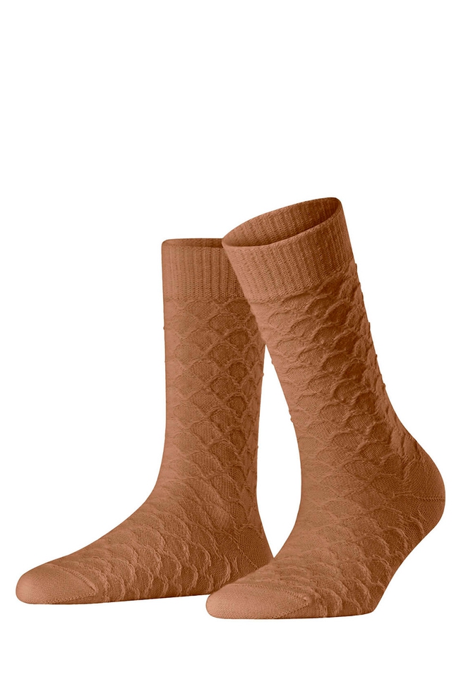 Носки женские коричневые Colossal Nest 1