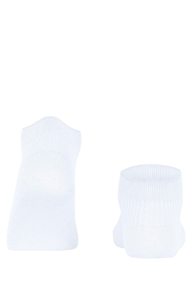 Носки женские белые Shiny Rib 2