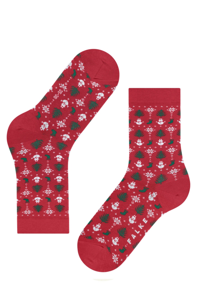 Носки женские красные Merry Party 3