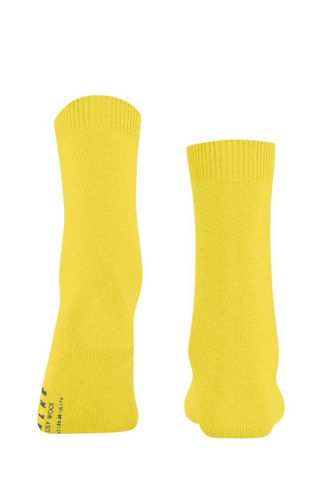 Носки женские желтые Cosy Wool 2