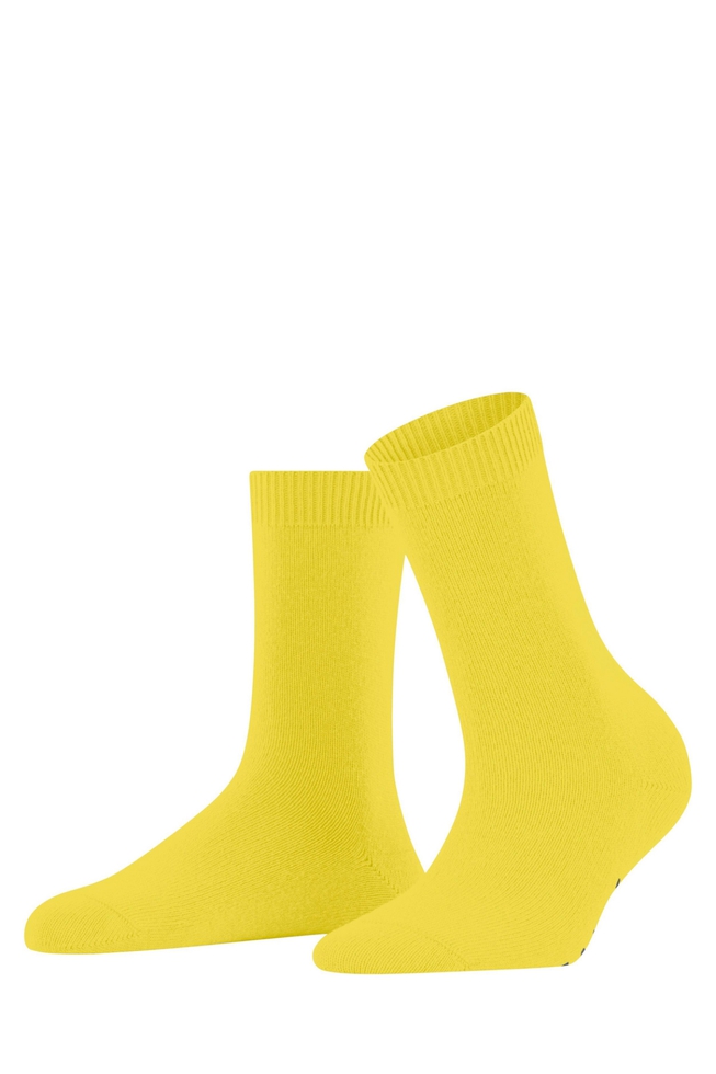 Носки женские желтые Cosy Wool 1
