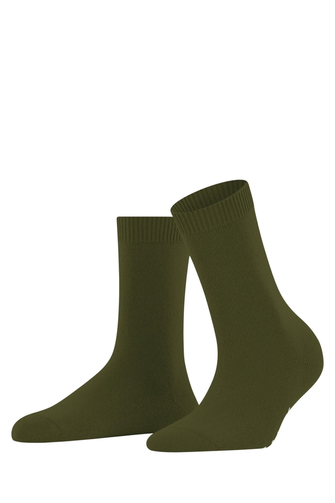 Носки женские зеленые Cosy Wool 1