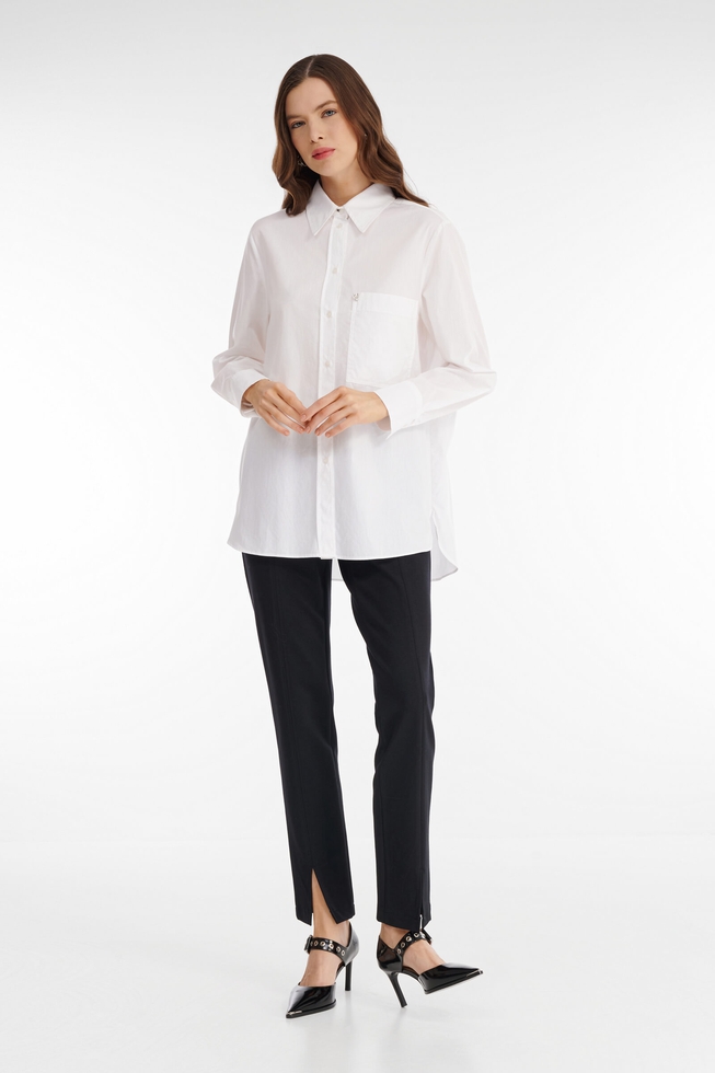 Женская белая блузка 3