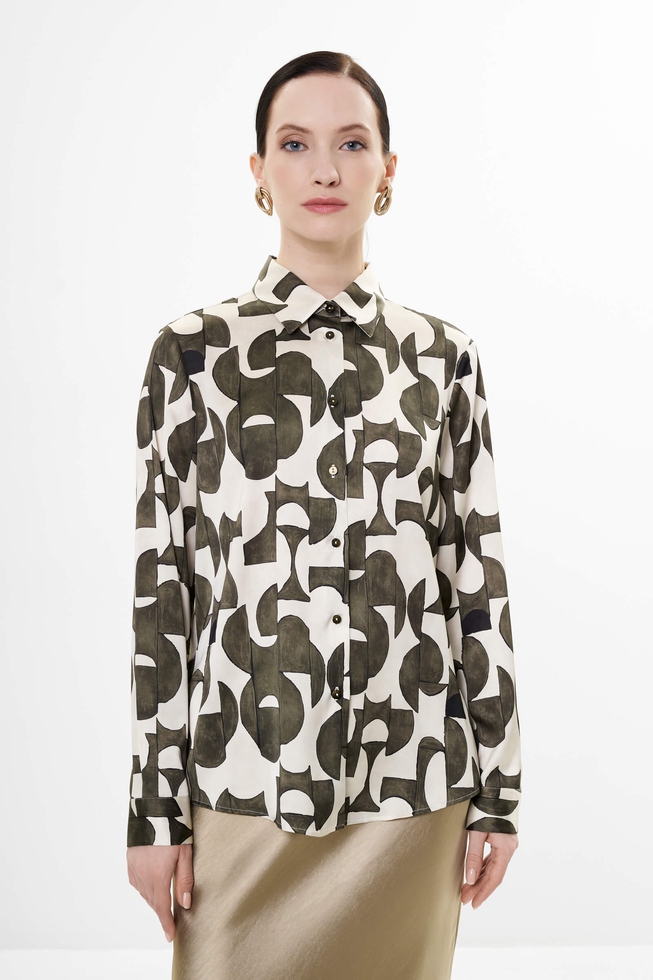 Блузка с длинным рукавом 1