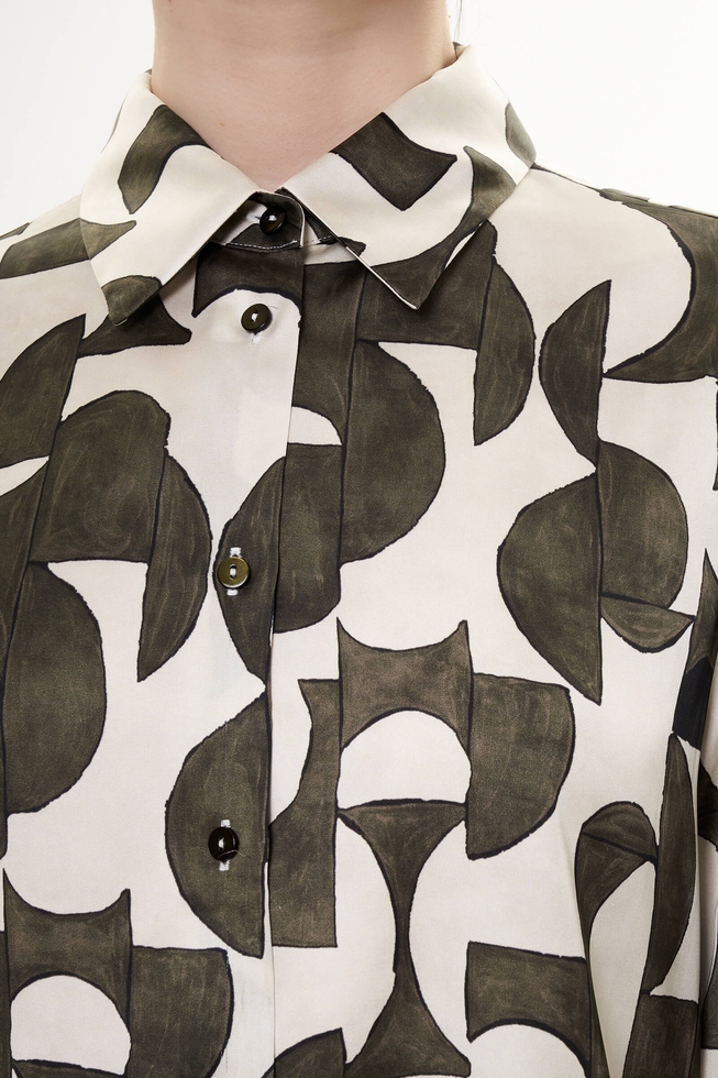 Блузка с длинным рукавом 4