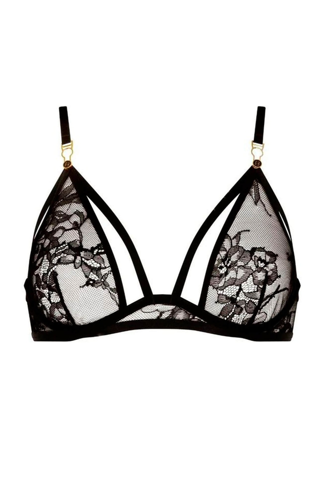 Кружевной бюстгальтер с мягкими чашками 5