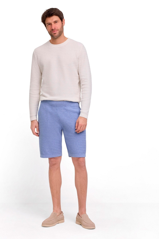 Мужские голубые шорты 3