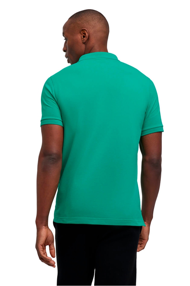 Мужское зелёное поло 2