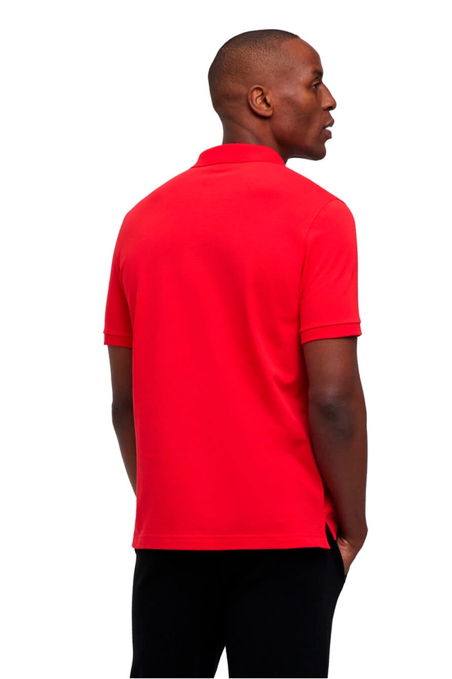 Мужское красное поло 2