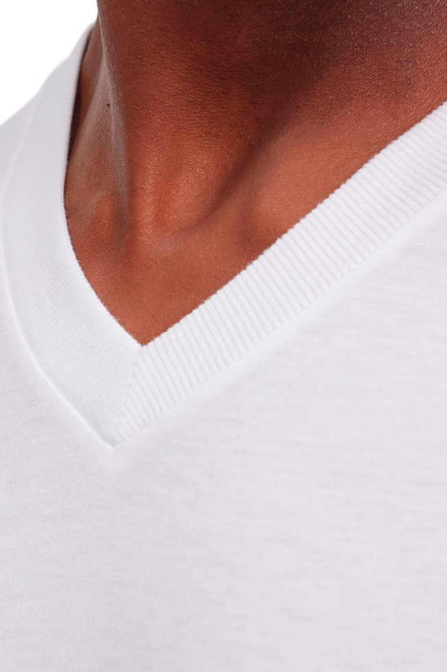 Мужская белая футболка 4