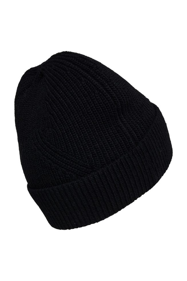 Шапка чёрная шерстяная 3