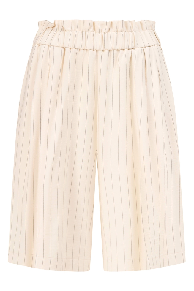 Женские бежевые шорты 5