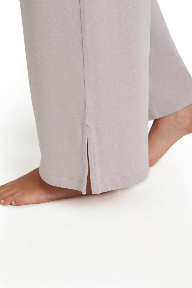 Женские сиреневые домашние брюки 4