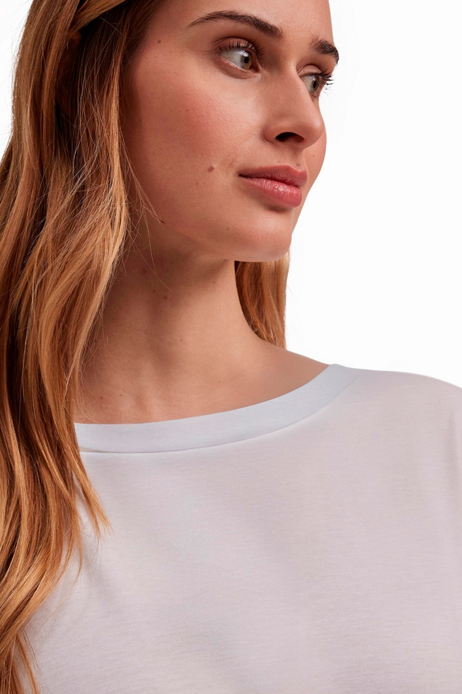 Футболка женская белая 4