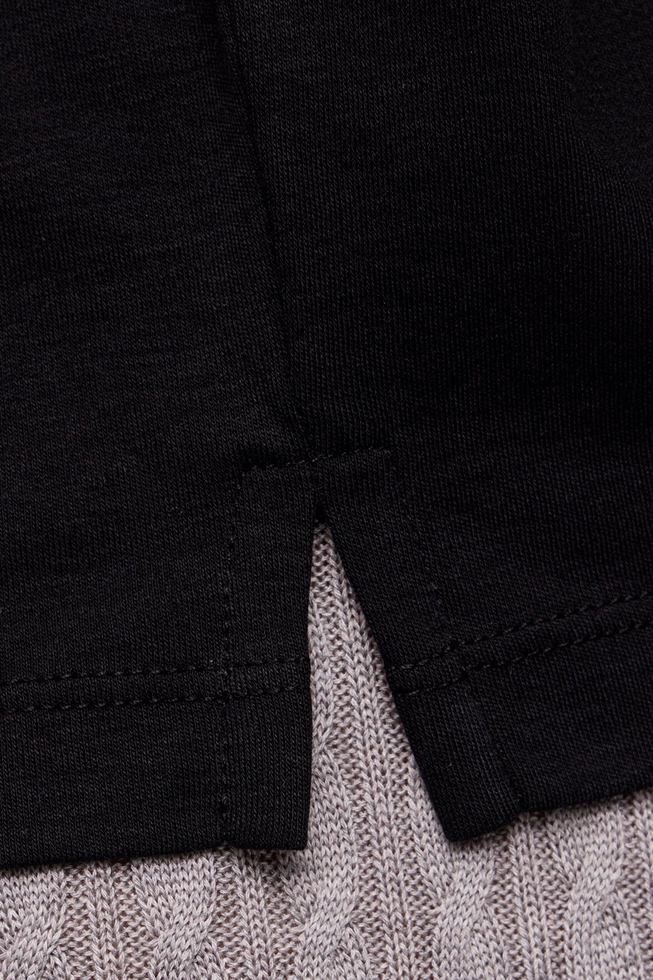 Футболка женская чёрная 4