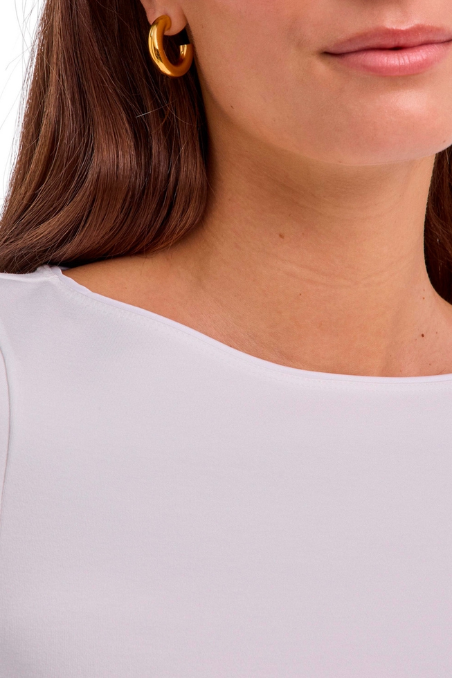 Женский белый джемпер 4