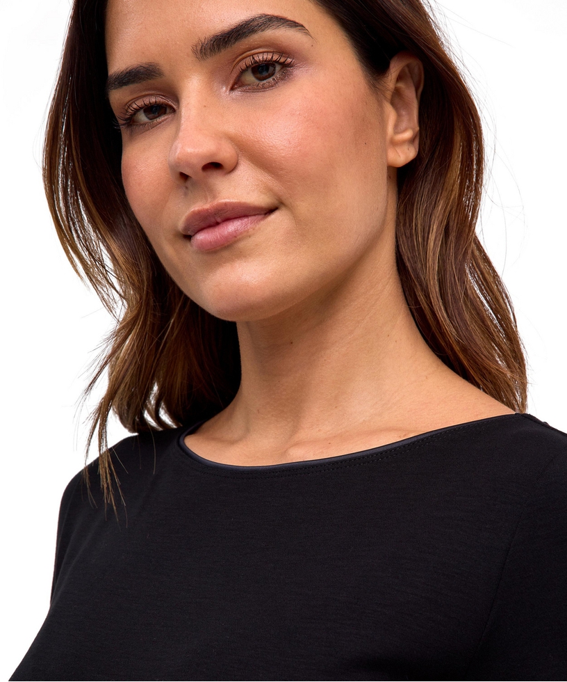 Женский чёрный джемпер 4