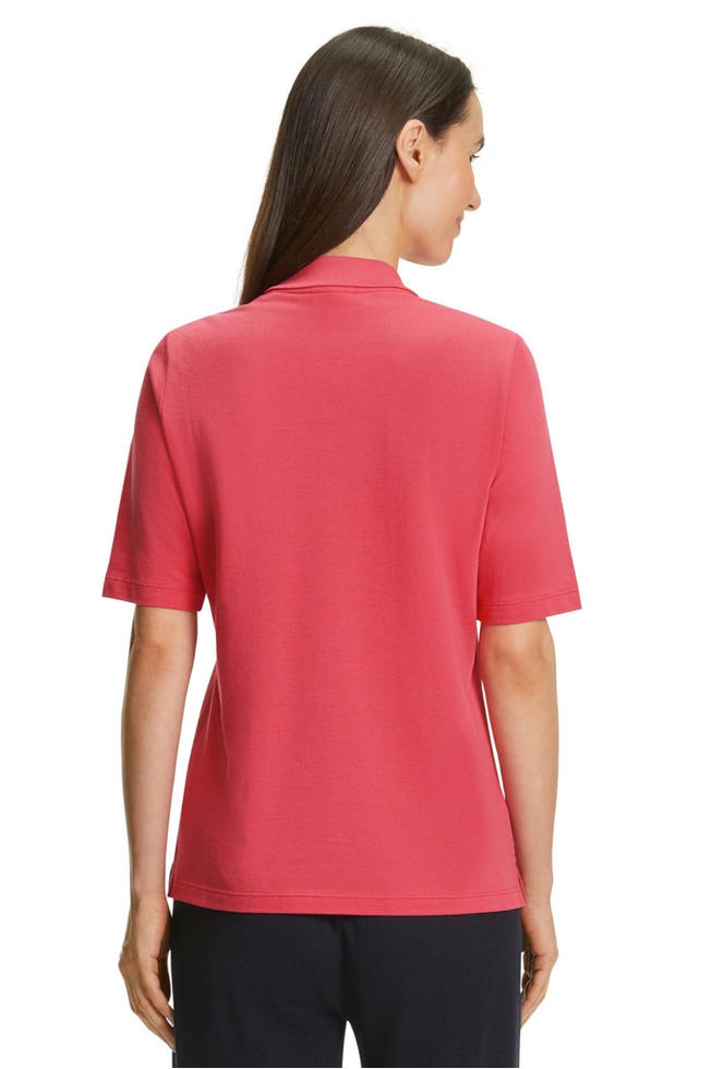 Женская футболка-поло из хлопка 2