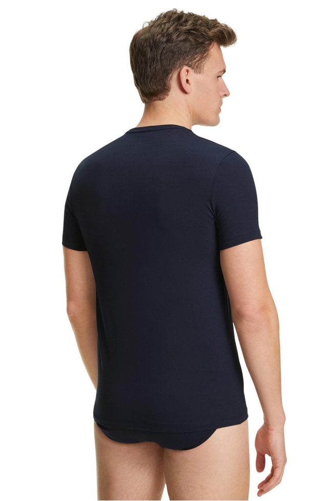Комплект футболок мужских синих из хлопка 2 шт. 2