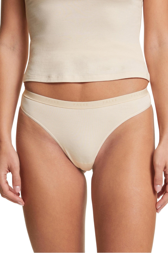 Набор женских бежевых трусов-танга 2 шт. Daily Comfort 1