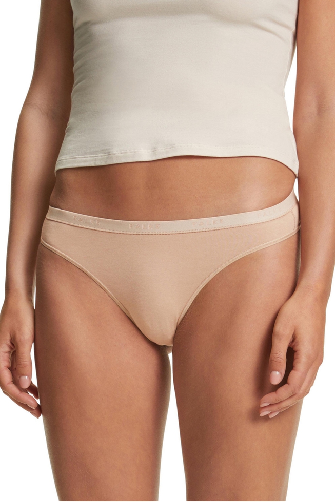 Набор женских бежевых трусов-танга 2 шт. Daily Comfort 1
