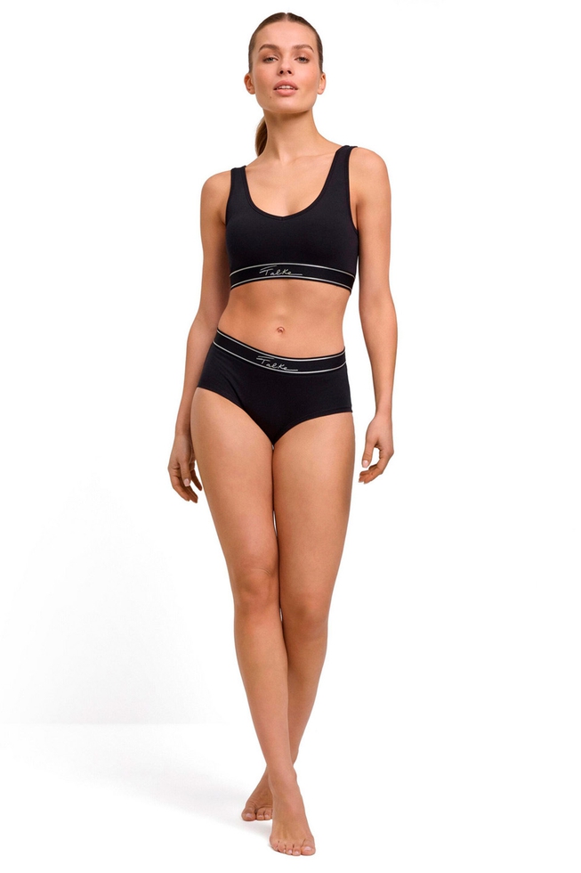 Набор женских чёрных топов 2 шт. 3